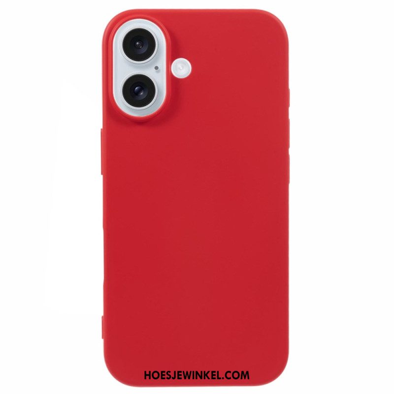 Hoesje iPhone 16 Plus Vezelinterieur Bescherming Hoesje