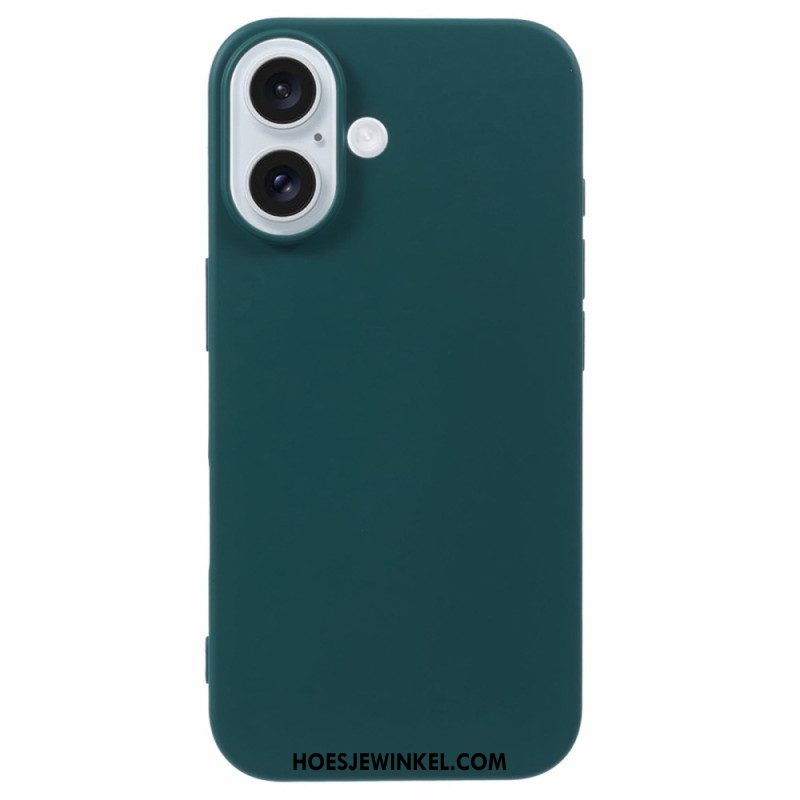 Hoesje iPhone 16 Plus Vezelinterieur Bescherming Hoesje