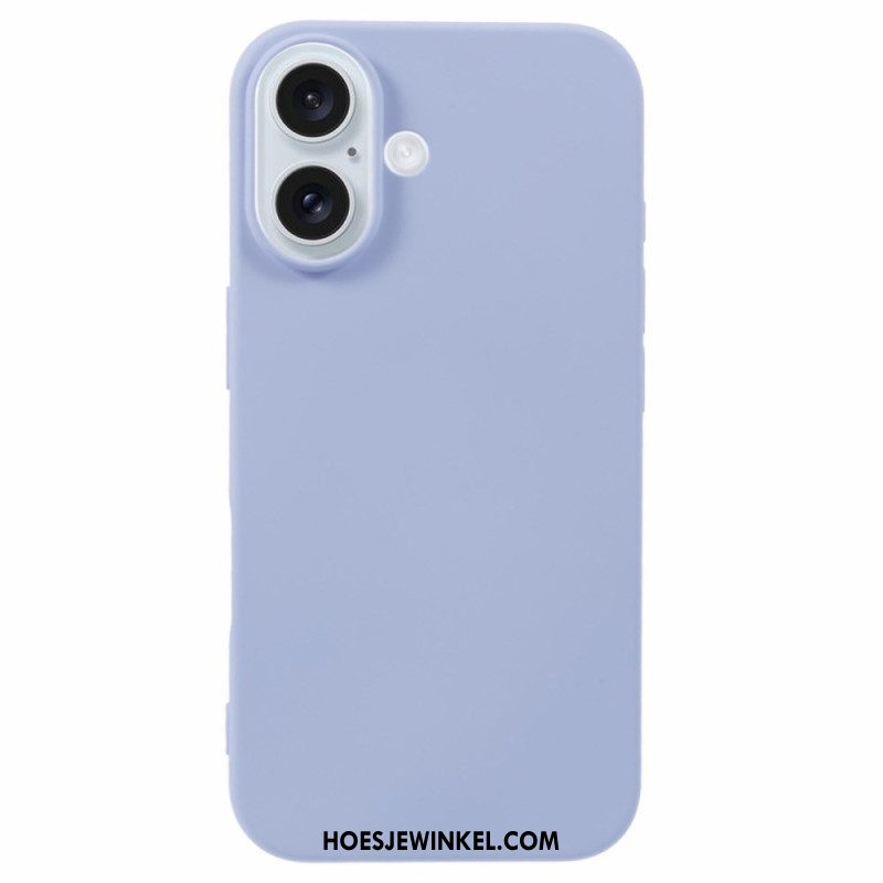 Hoesje iPhone 16 Plus Vezelinterieur Bescherming Hoesje