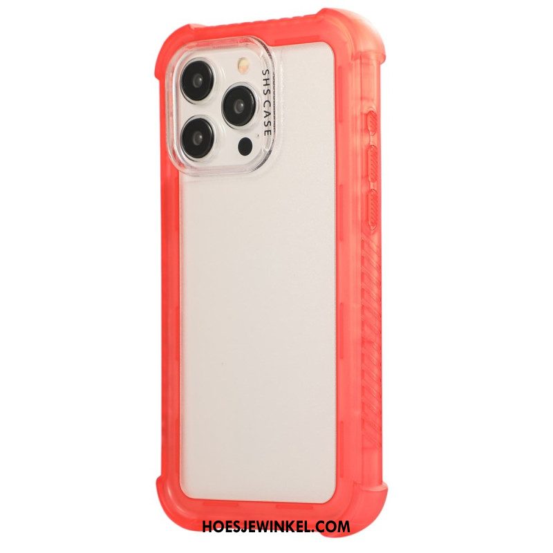 Hoesje iPhone 16 Pro Gekleurde Richel