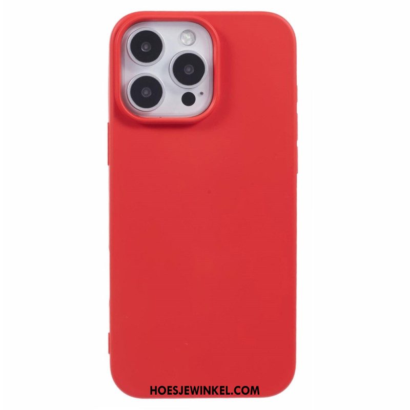 Hoesje iPhone 16 Pro Siliconen