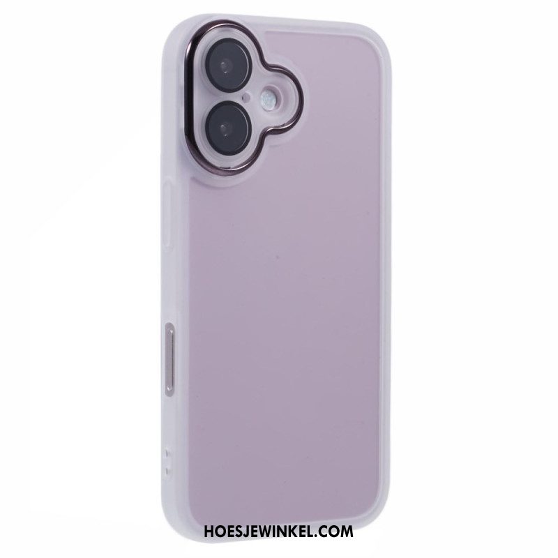 Hoesje iPhone 16 Transparant Gekleurd