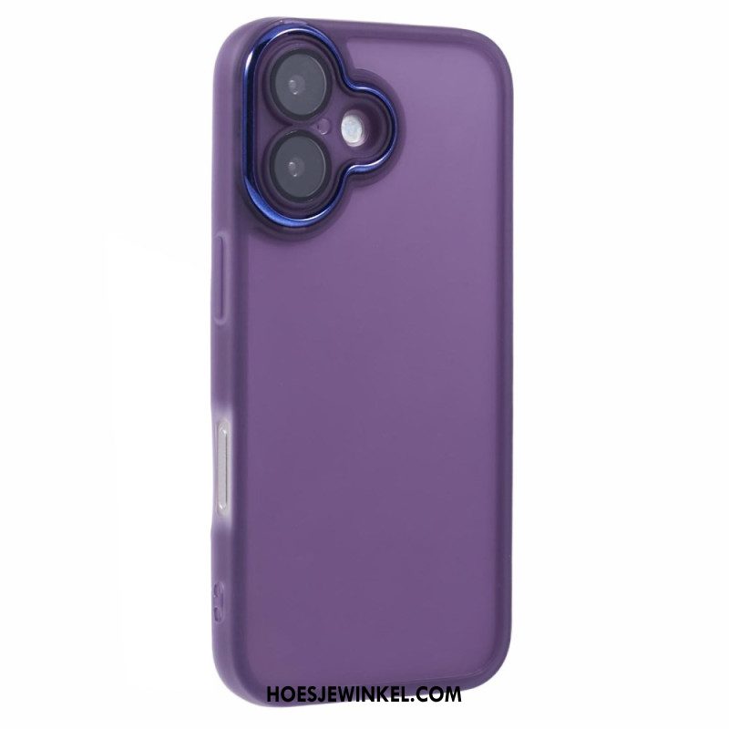 Hoesje iPhone 16 Transparant Gekleurd