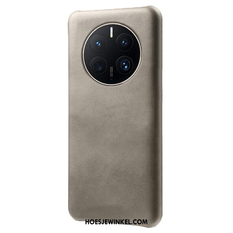 Hoesje voor Huawei Mate 50 Pro Leer-effect