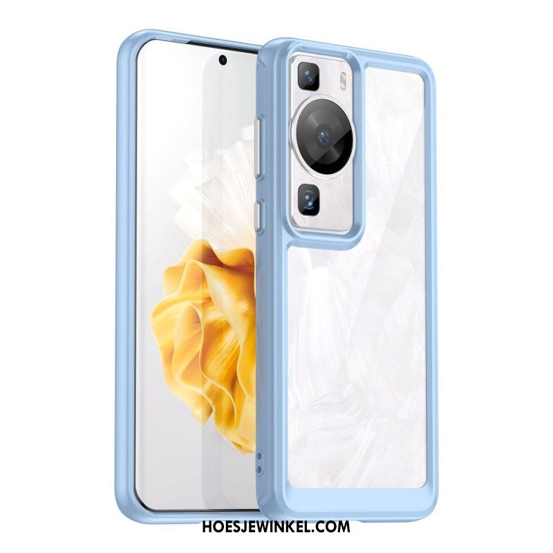 Hoesje voor Huawei P60 Pro Hybride Transparant