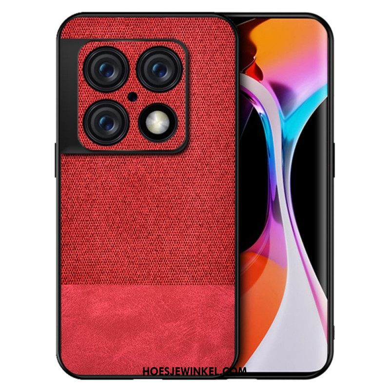 Hoesje voor OnePlus 10 Pro 5G Bi-textuur Kunstleer