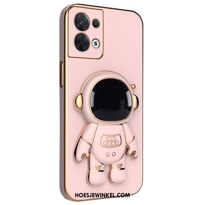 Hoesje voor Oppo Reno 8 Kosmonaut Beugel