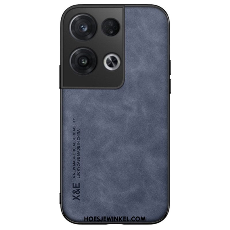 Hoesje voor Oppo Reno 8 Pro X&e Leereffect