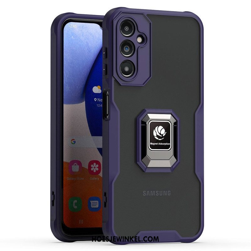 Hoesje voor Samsung Galaxy A14 / A14 5G Leren Styling