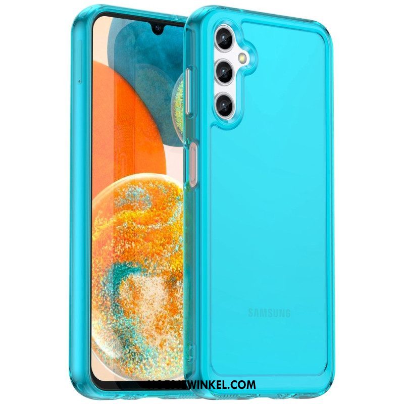 Hoesje voor Samsung Galaxy A14 / A14 5G Marmer Strippen