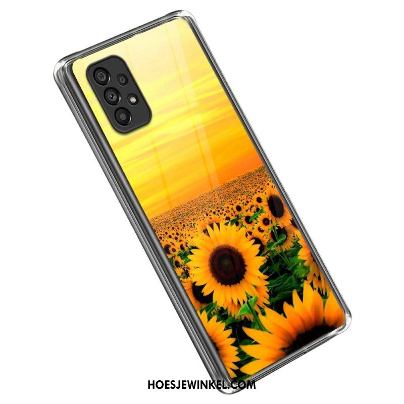 Hoesje voor Samsung Galaxy A53 5G Zonnebloemen