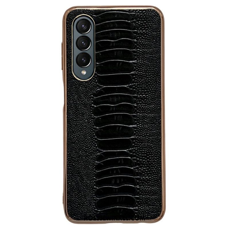 Hoesje voor Samsung Galaxy Z Fold 4 Croco Lijn