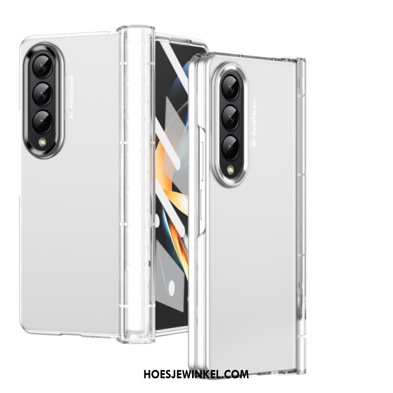 Hoesje voor Samsung Galaxy Z Fold 4 Kleur Glad