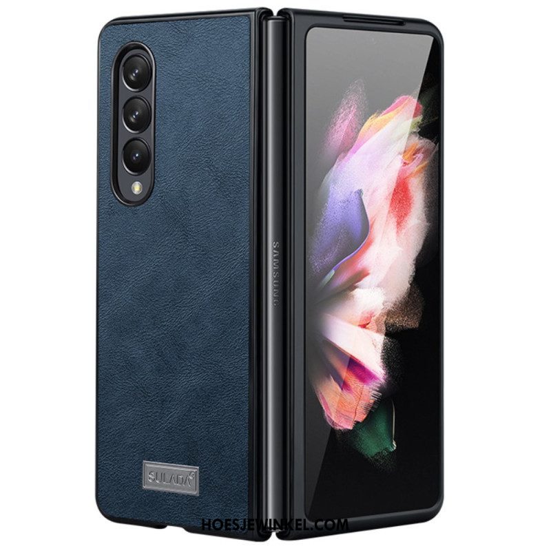 Hoesje voor Samsung Galaxy Z Fold 4 Sulada Textuur Coid