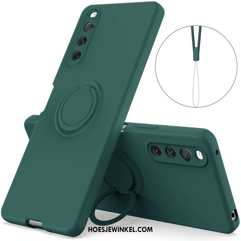 Hoesje voor Sony Xperia 10 IV Verenigde Ringbeugel