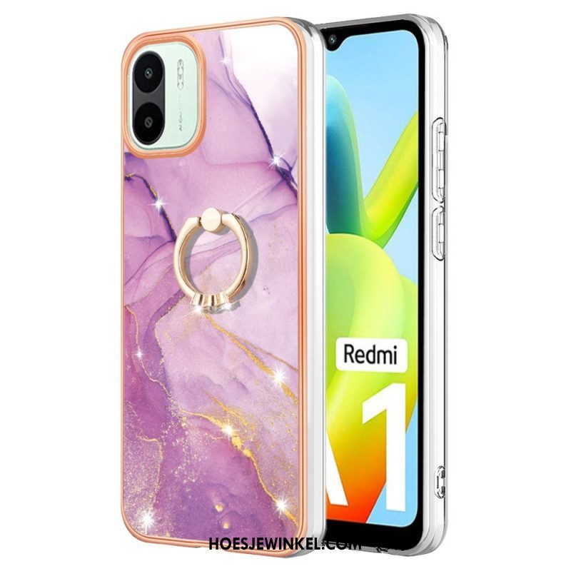 Hoesje voor Xiaomi Redmi A1 Marmer Met Ringsteun