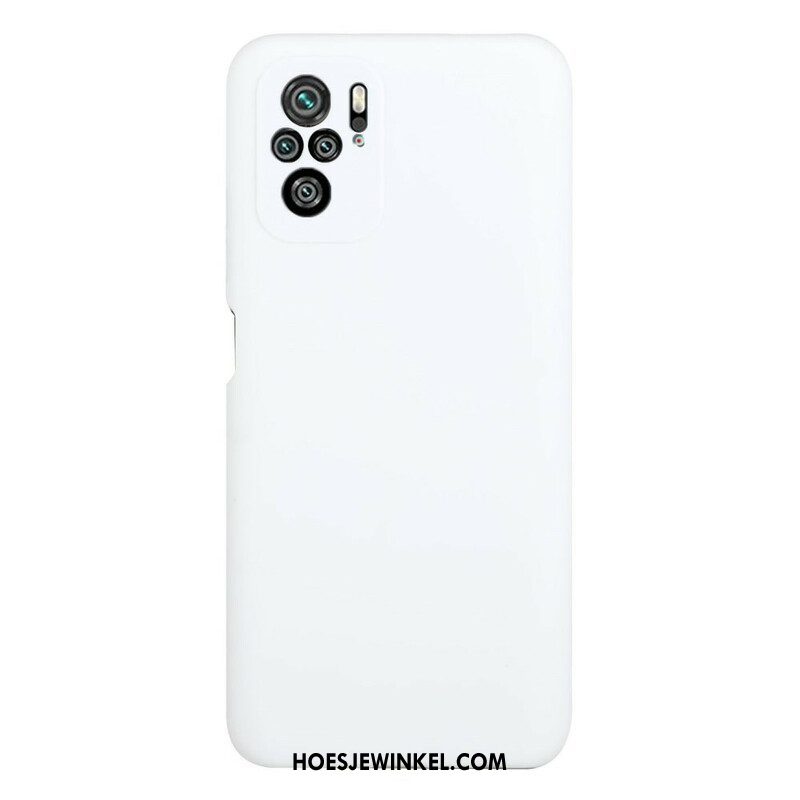 Hoesje voor Xiaomi Redmi Note 10 / 10S Flexibele Siliconen Mat