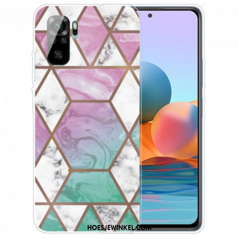 Hoesje voor Xiaomi Redmi Note 10 / 10S Marmeren Patroon