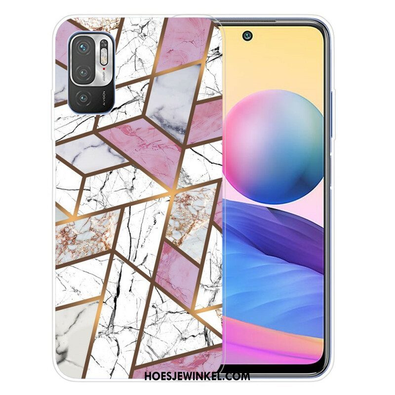 Hoesje voor Xiaomi Redmi Note 10 5G Geometrisch Marmer