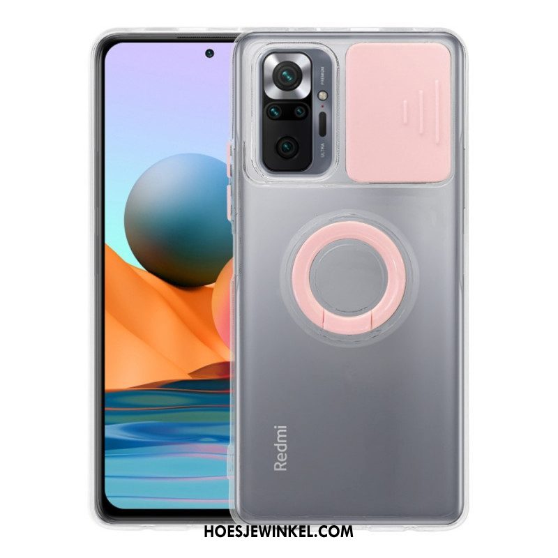 Hoesje voor Xiaomi Redmi Note 10 Pro Camerahoes Met Standaard