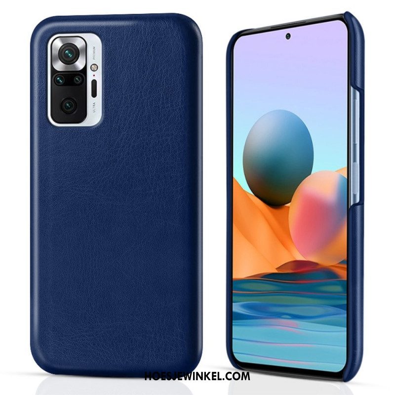 Hoesje voor Xiaomi Redmi Note 10 Pro Ksq Leereffect