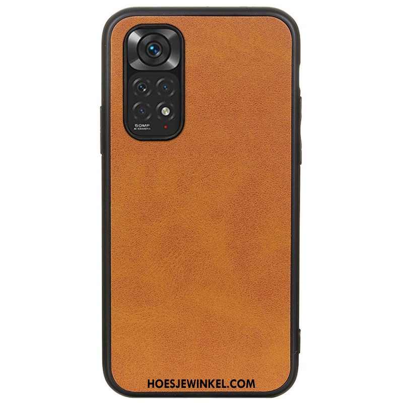 Hoesje voor Xiaomi Redmi Note 11 / 11S Leren Styling