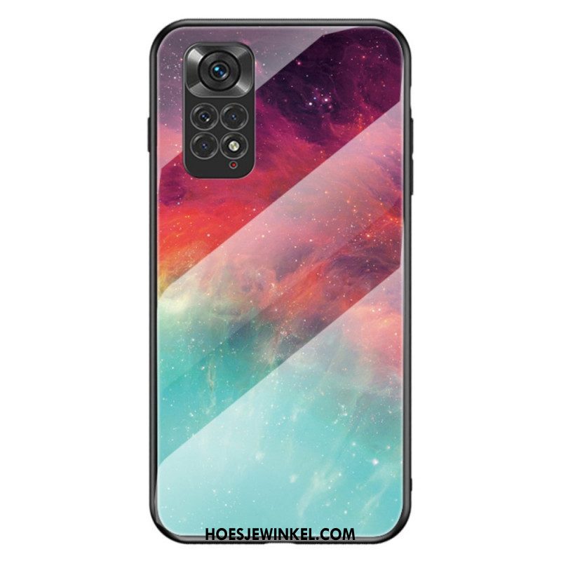 Hoesje voor Xiaomi Redmi Note 11 / 11S Schoonheid Gehard Glas