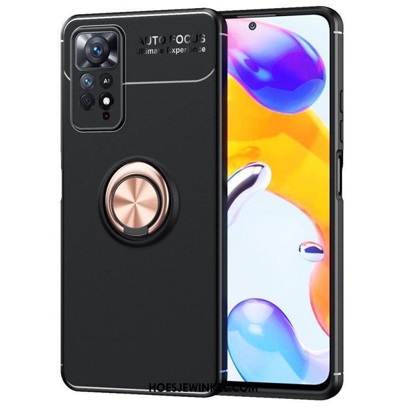 Hoesje voor Xiaomi Redmi Note 11 Pro / 11 Pro 5G Roterende Ring