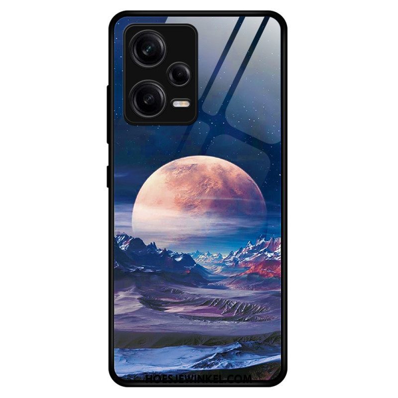 Hoesje voor Xiaomi Redmi Note 12 Pro Ruimte Gehard Glas