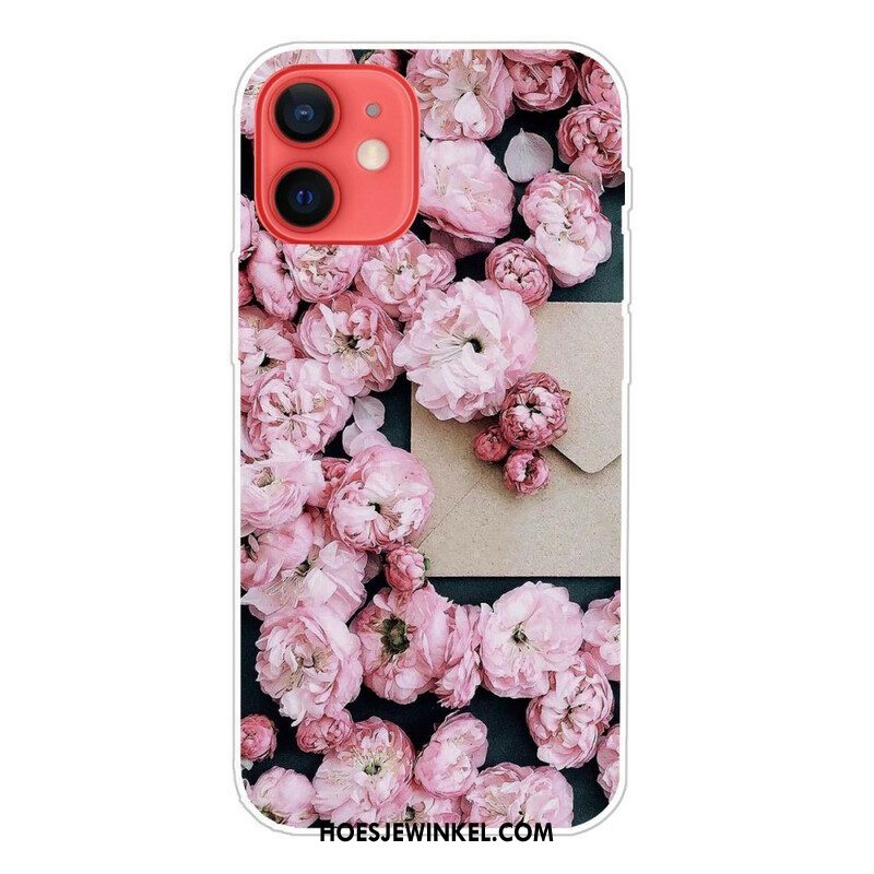 Hoesje voor iPhone 13 Mini Intense Bloemen