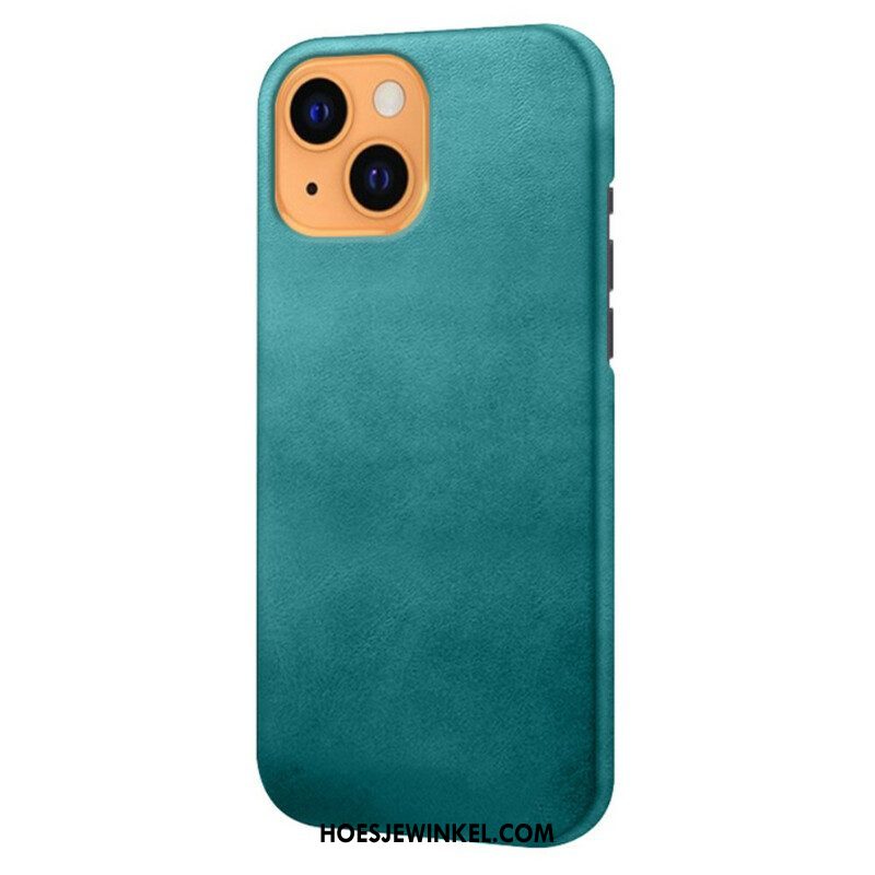 Hoesje voor iPhone 13 Mini Ksq Leereffect