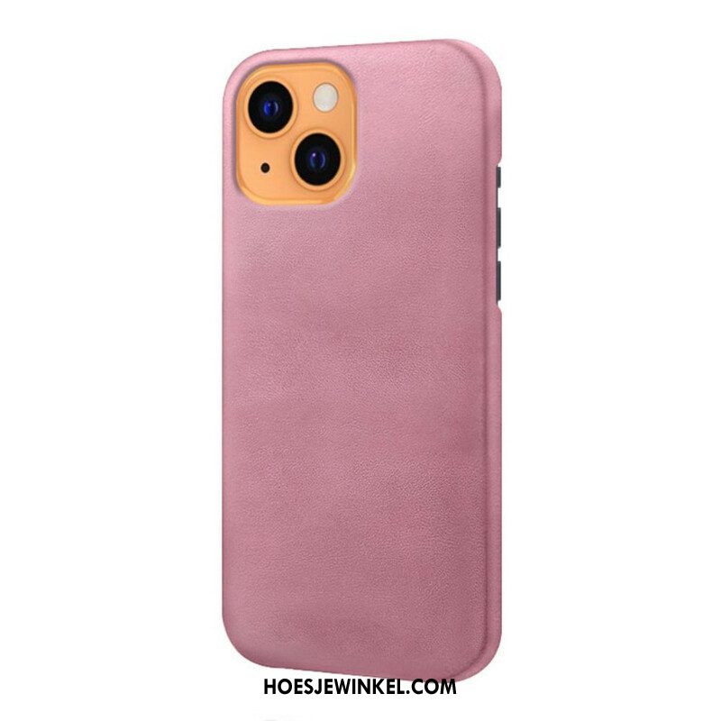 Hoesje voor iPhone 13 Mini Ksq Leereffect