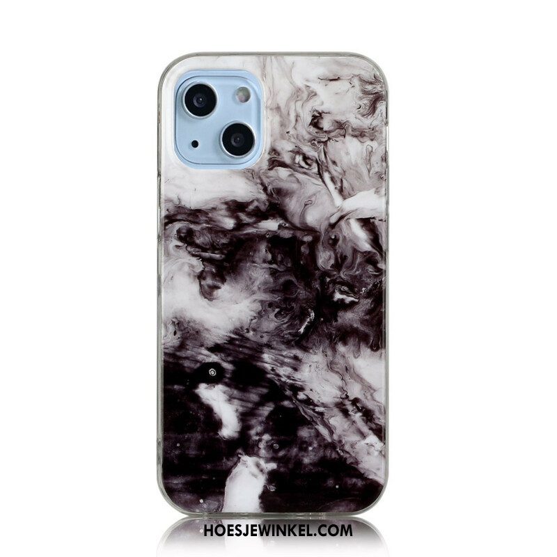 Hoesje voor iPhone 13 Mini Marmeren Versie