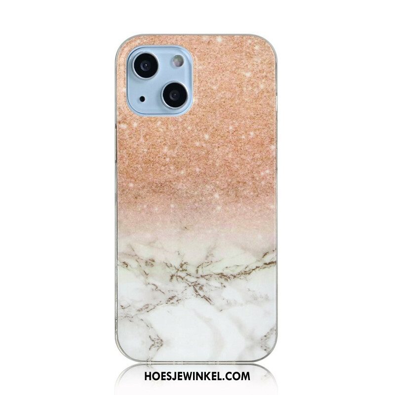 Hoesje voor iPhone 13 Mini Vereenvoudigd Marmer