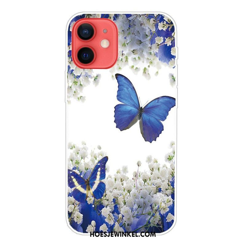 Hoesje voor iPhone 13 Mini Vlinders