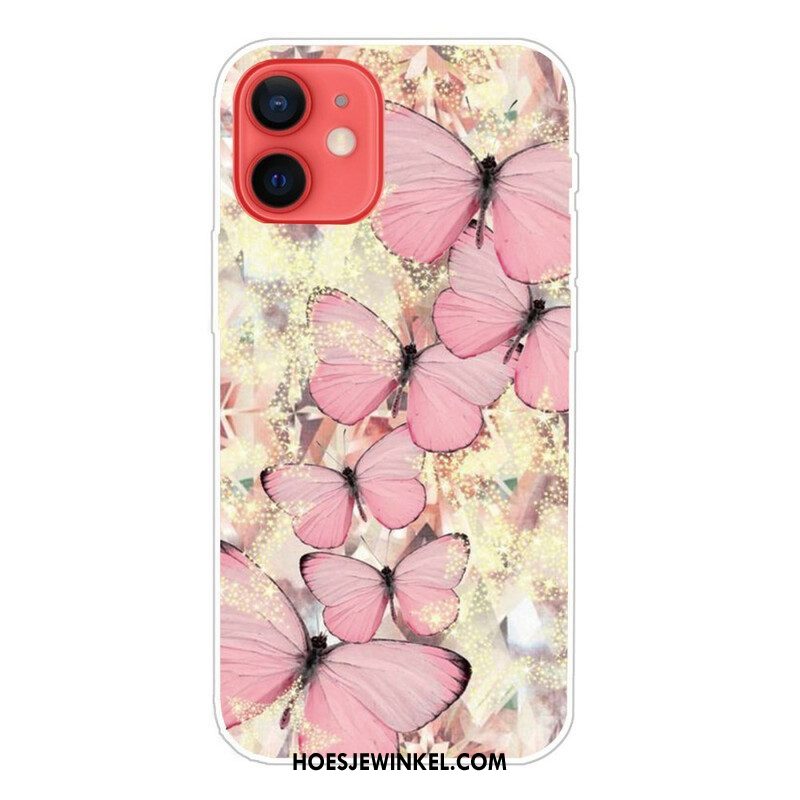 Hoesje voor iPhone 13 Mini Vlinders Vlinders