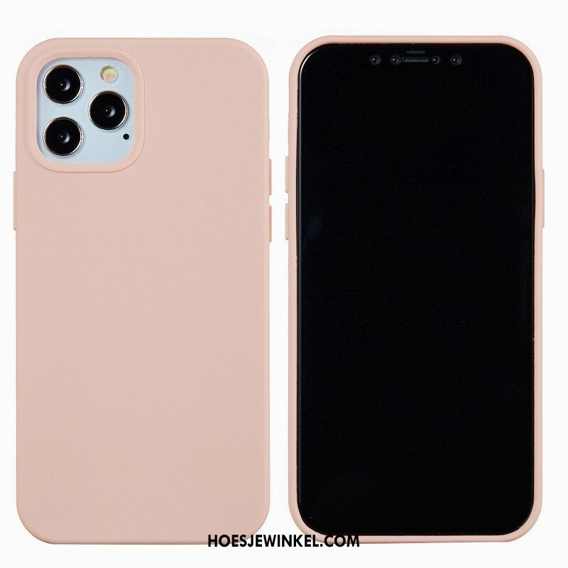 Hoesje voor iPhone 13 Mini Vloeibaar Silicium