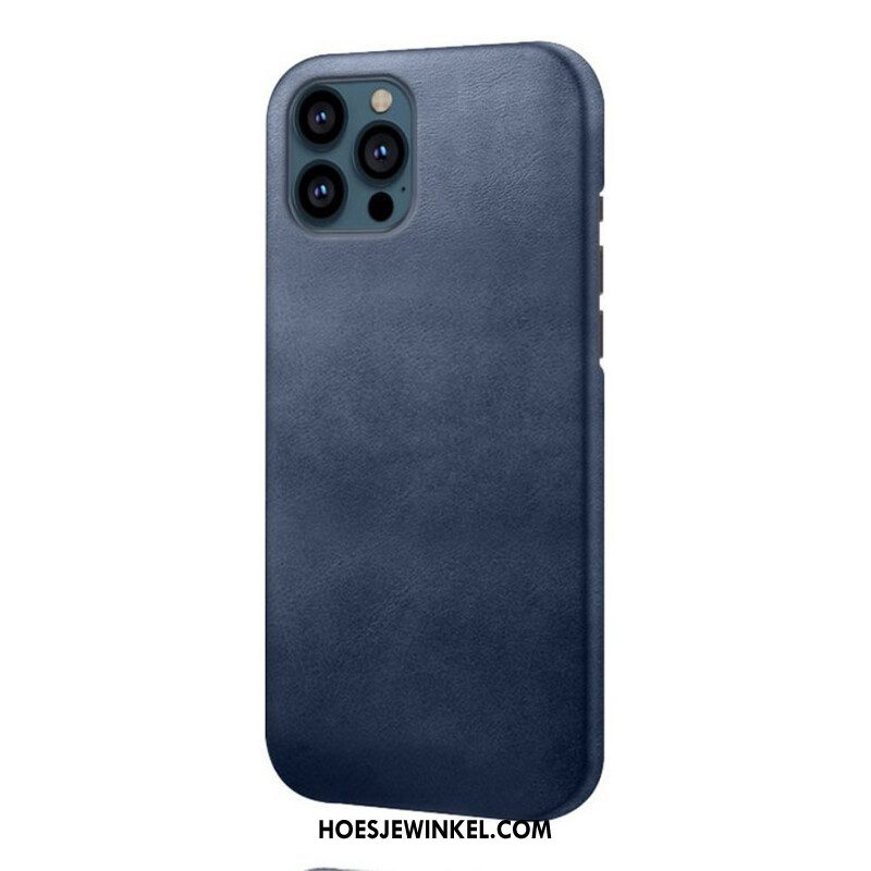 Hoesje voor iPhone 13 Pro Ksq Leereffect