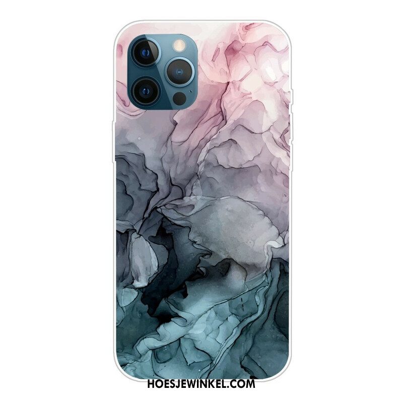 Hoesje voor iPhone 13 Pro Marmeren Kleuren