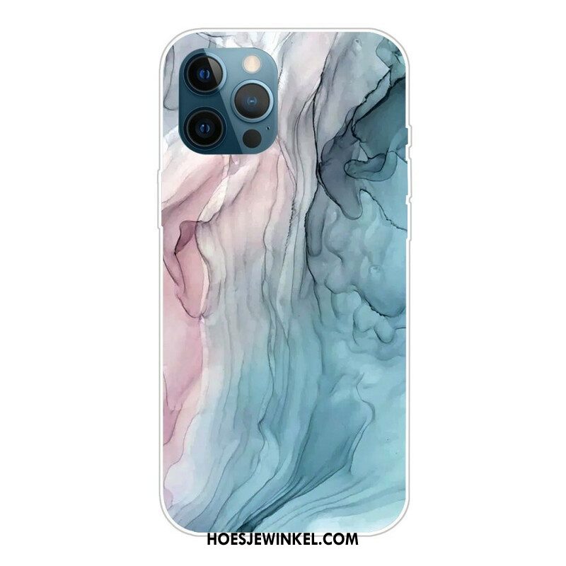 Hoesje voor iPhone 13 Pro Marmeren Kleuren