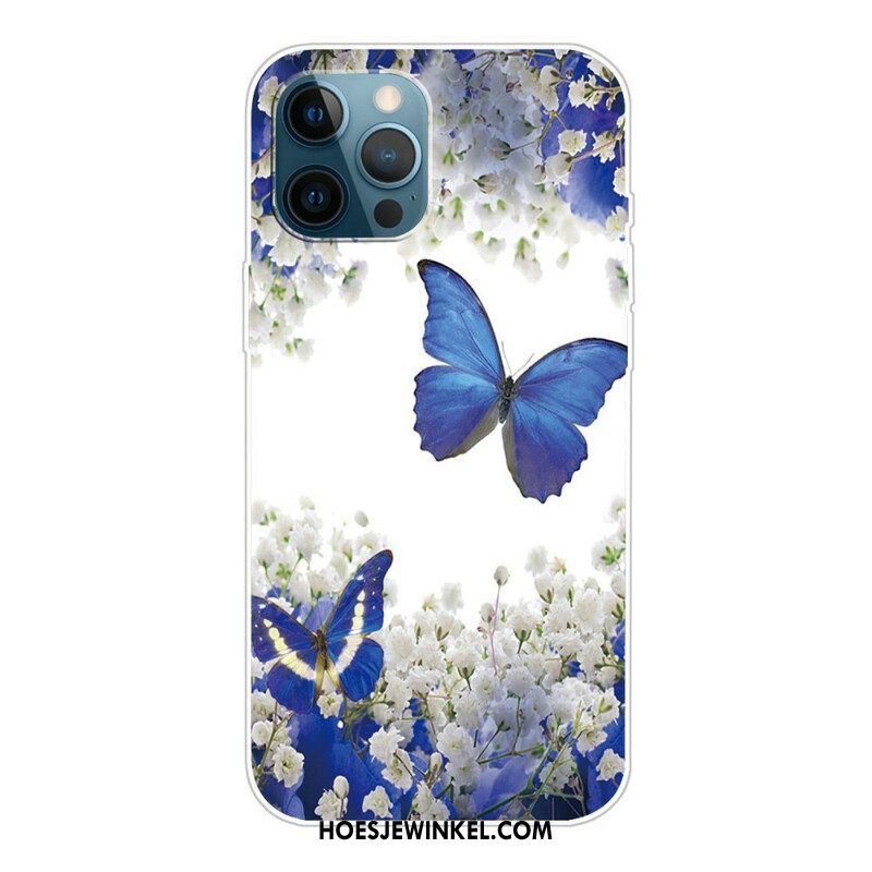 Hoesje voor iPhone 13 Pro Vlinders