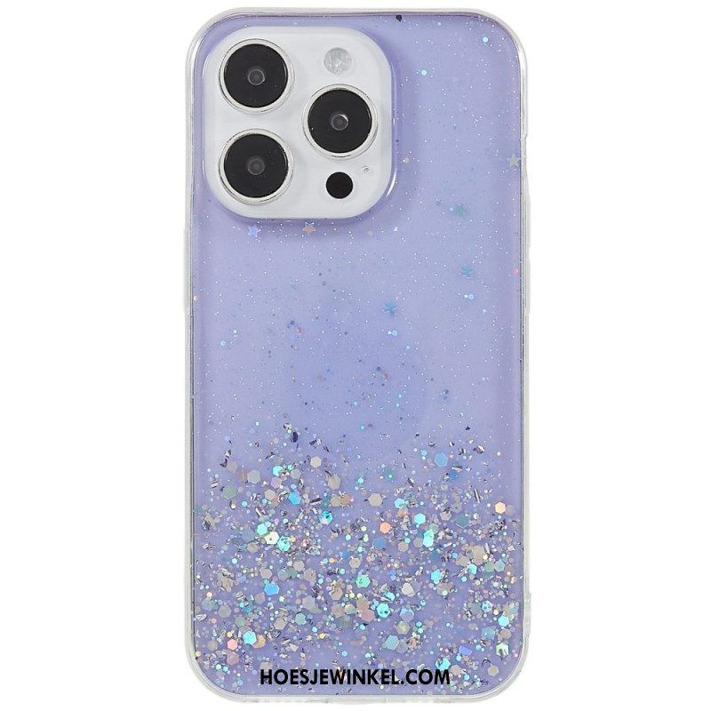 Hoesje voor iPhone 14 Pro Max Premium Pailletten