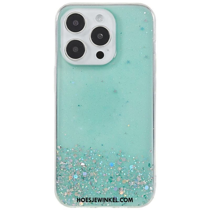 Hoesje voor iPhone 14 Pro Max Premium Pailletten