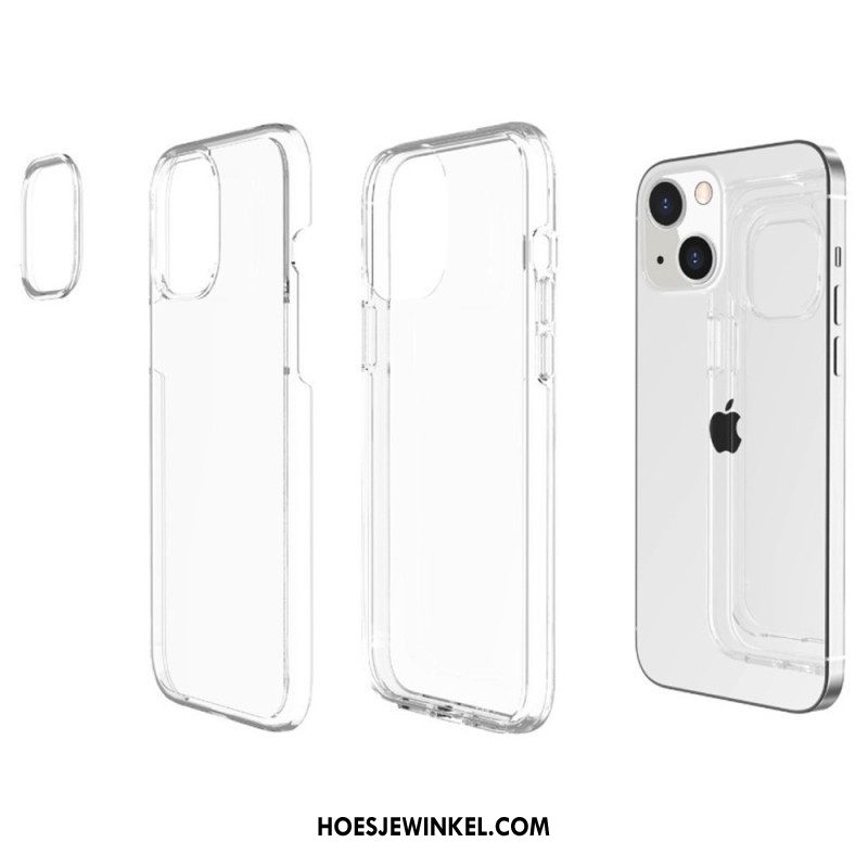 Hoesje voor iPhone 14 Pro Max Transparant Getint