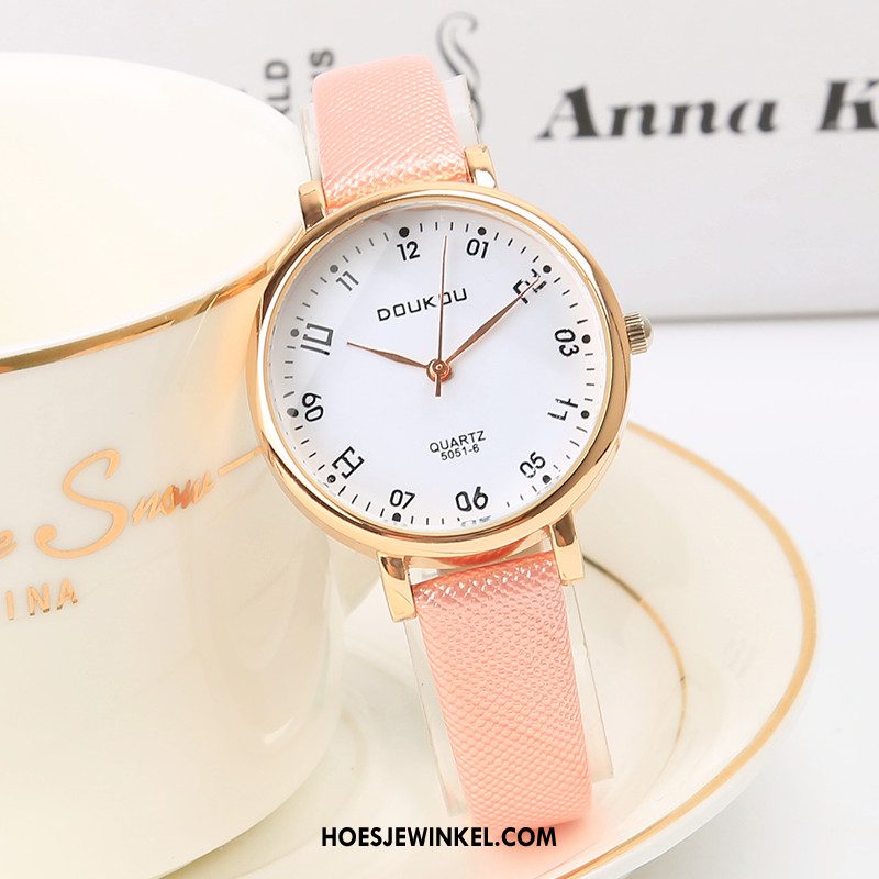 Horloges Dames Mini Quartz Horloge Vrouwen, Horloges Kunst Dun