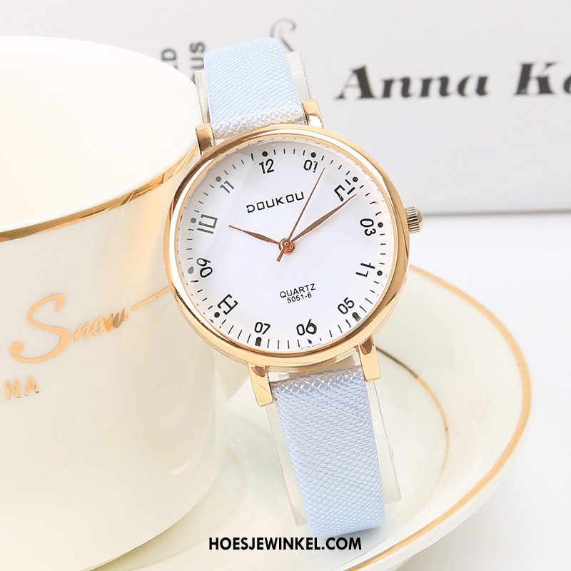 Horloges Dames Mini Quartz Horloge Vrouwen, Horloges Kunst Dun