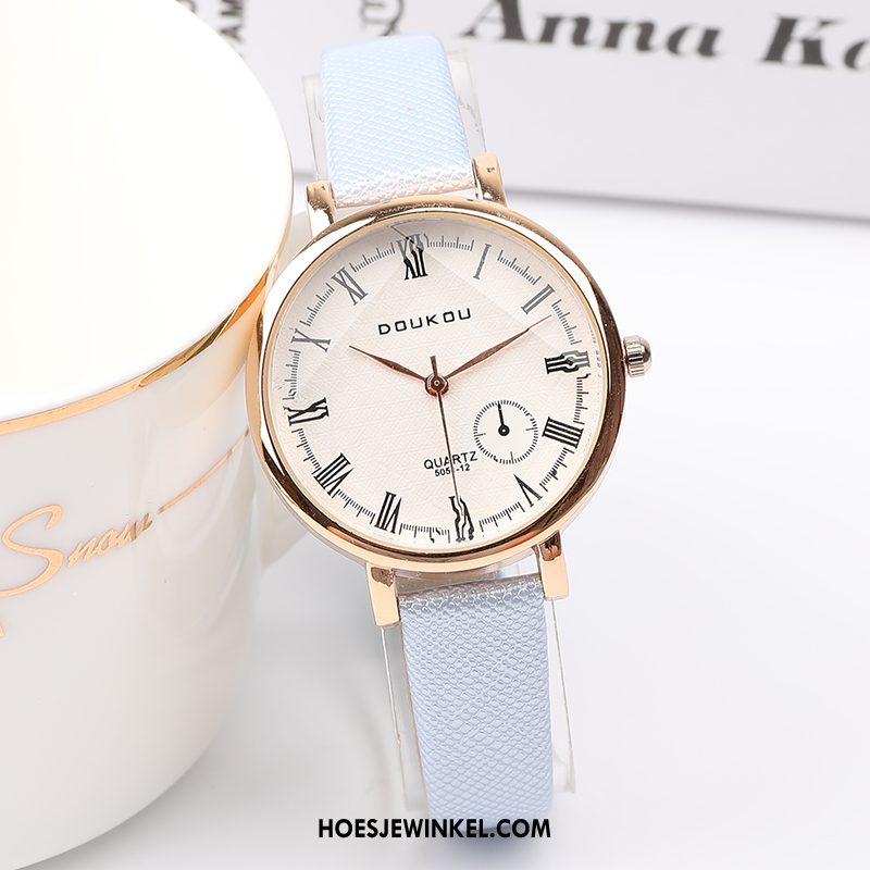 Horloges Dames Mini Quartz Horloge Vrouwen, Horloges Kunst Dun