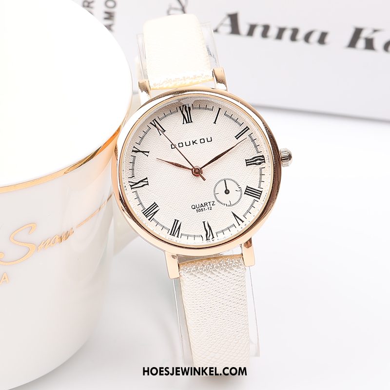 Horloges Dames Mini Quartz Horloge Vrouwen, Horloges Kunst Dun