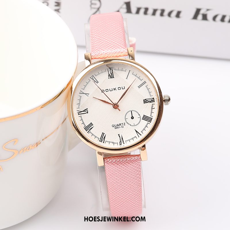 Horloges Dames Mini Quartz Horloge Vrouwen, Horloges Kunst Dun