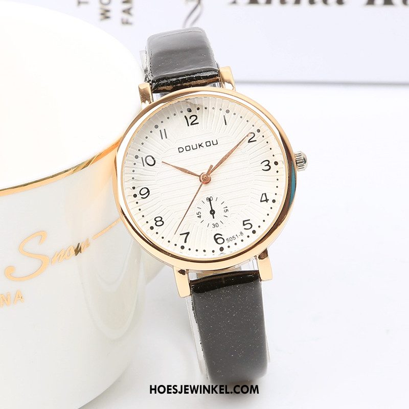 Horloges Dames Mini Quartz Horloge Vrouwen, Horloges Kunst Dun